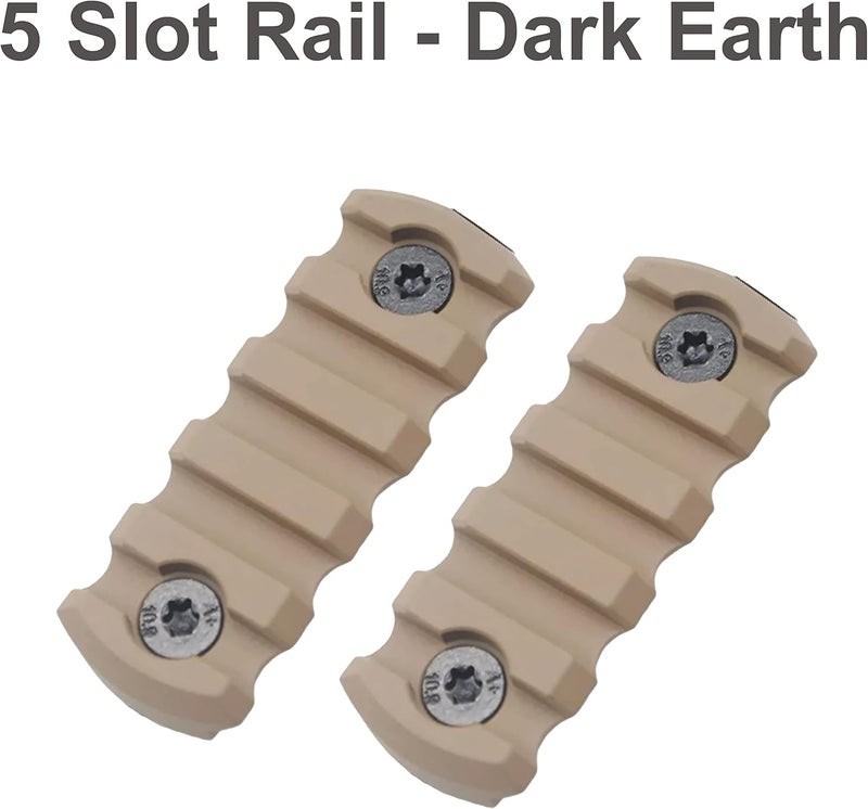 Gotical Store Combo - 2Pcs 5-Slot MLOK & Mount Kit-Push Button with Set of Screws & Allen Wrench… - Image 4